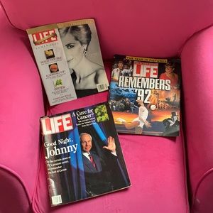 Bundle Vintage Life magazines princess Dia…